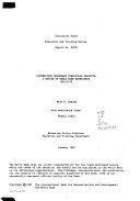 Diversified secondary curriculum projects, a review of World Bank experience, 1963-1979