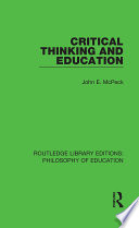 Critical Thinking and Education