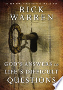 God’s Answers to Life’s Difficult Questions