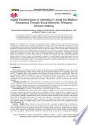 Digital Transformation of Marketing in Small and Medium Enterprises Through Social Networks: Plitogenic Decision-Making
