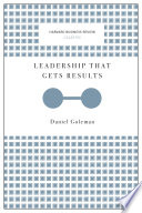Leadership That Gets Results (Harvard Business Review Classics)