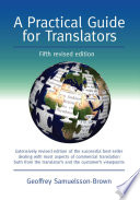 A Practical Guide for Translators